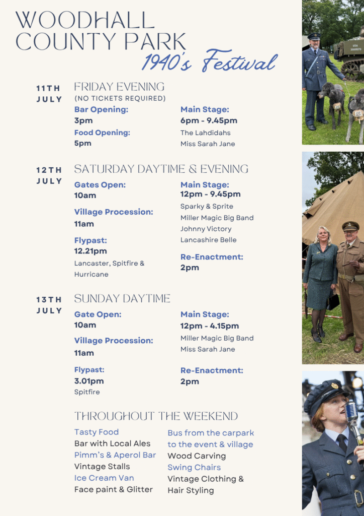 1940s Festival at Woodhall Country Park