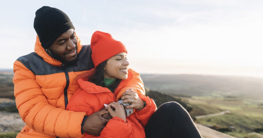romantic winter escape at Woodhall Country Park